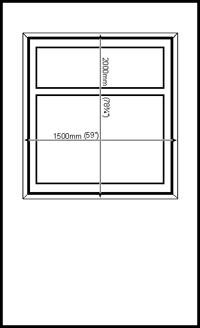 Printed Space: How to measuree your windows for blinds...