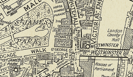 Printed Space: Wallpaper London Map